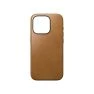 Nomad Modern Leather Case Magsafe iPhone 15 Pro tan sticky