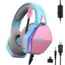 Oniverse Nebula Gaming Koptelefoon Roze sticky