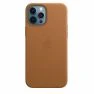 Apple Leather MagSafe Case iPhone 12 Pro Max Saddle Brown sticky