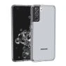 Casecentive Shockproof case Samsung Galaxy S21 black transparant sticky
