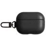 Mujjo Echelon Leather AirPods Pro (1 & 2) Case Black sticky