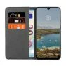Casecentive Leren Wallet case Galaxy A50 zwart sticky