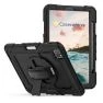 Casecentive Handstrap Pro Hardcase met handvat iPad 12.9" 2020 zwart sticky