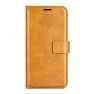 Casecentive Leren Wallet case met sluiting iPhone 15 Pro Max tan sticky