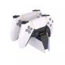 FIXED Dubbele Oplaadstandaard voor PS5 controller zwart/wit sticky