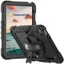 Casecentive Handstrap Pro Hardcase met handriem iPad Pro 13" 2024 black sticky