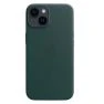 Apple Leather MagSafe Case iPhone 14 Forest Green sticky