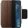 Nomad Modern Leather Folio case iPad Pro 13 inch (2024/2025 - M4/M5) Bruin sticky