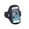 Tune Belt Sport armband AB86 iPhone 6(S) / 7 / 8 / SE 2020 zwart sticky