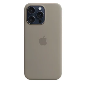 Apple Siliconen MagSafe-hoes iPhone 15 Pro Max – Clay