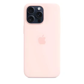 Apple Siliconen MagSafe-hoes iPhone 15 Pro Max – Light Pink
