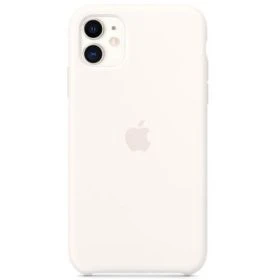 Apple silicone case iPhone 11 white