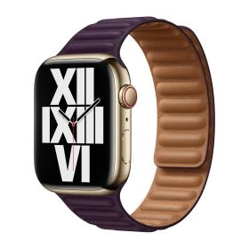 Apple Leather Link Apple Watch S/M 38mm / 40mm / 41mm Dark Cherry