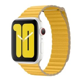 Apple Leather Loop Apple Watch medium 42mm / 44mm / 45mm / 49mm Meyer Lemon