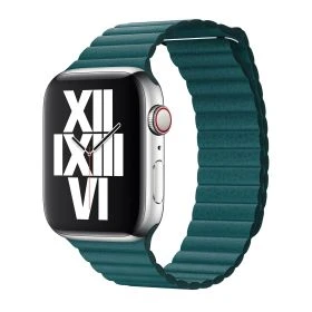 Apple Leather Loop Apple Watch large 44mm / 45mm / 46mm / 49mm Peacock