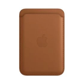 Apple Leren kaarthouder met MagSafe (1st gen) voor iPhone Saddle brown