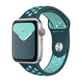 Apple Nike Sport Band Apple Watch 42mm / 44mm / 45mm / 49mm Midnight Turquoise / Aurora Green