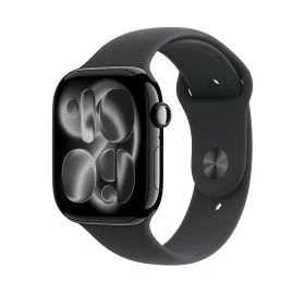 Apple Sport Band Apple Watch 44mm / 45mm / 46mm / 49mm Zwart M/L