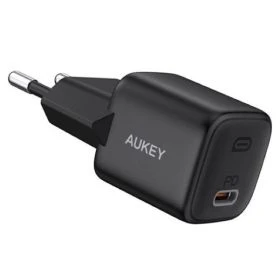 Aukey USB C Power Delivery Mini Charger 20W zwart