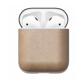 Nomad Airpod Leather Case beige
