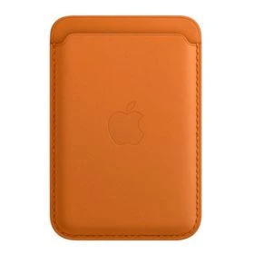 Apple Leather Card Holder met MagSafe (2nd gen) voor iPhone Golden brown