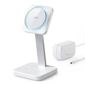 ESR HaloLock 2-in-1 Wireless Charger with CryoBoost