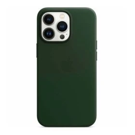 Apple Leather MagSafe Case iPhone 13 Pro Max Sequoia Green