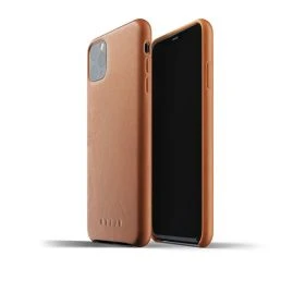 Mujjo Leather Case iPhone 11 Pro Max bruin
