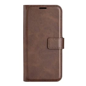 Casecentive Leren Wallet case met sluiting iPhone 15 Pro Max bruin