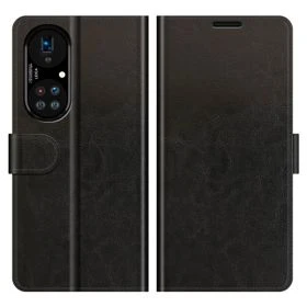 Casecentive Magnetische Leren Wallet case Huawei P50 Pro zwart
