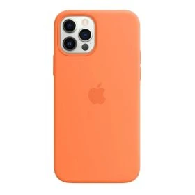 Apple Silicone MagSafe Case iPhone 12 / iPhone 12 Pro Kumquat