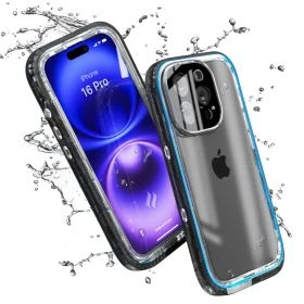 Catalyst Total Protection Waterdicht Hoesje iPhone 16 Pro Zwart