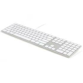 Matias Bedraad RGB Toetsenbord US QWERTY voor PC zilver