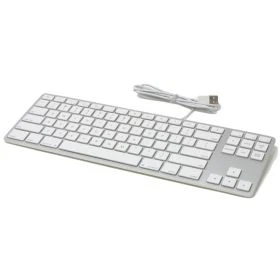 Matias Bedraad Toetsenbord QWERTY zonder Numpad zilver