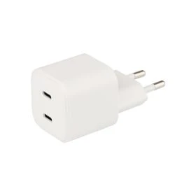Musthavz Nano Smart 35W Double USB-C PD Oplader Wit
