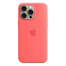 Apple Silicone MagSafe Case iPhone 15 Pro Max Guava