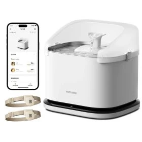 Petlibro Dockstream RFID Slimme Automatische Drinkfontein voor Katten Wit