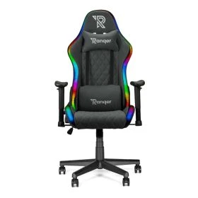 Ranqer Halo Fabric gamestoel (van stof) RGB / LED grijs