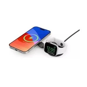 Twelve South ButterFly SE 2-in-1 Qi2 Draadloze Oplader zwart