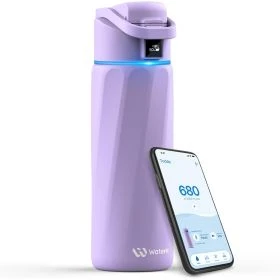 WaterH Boost Smart Water Bottle 710ml Paars