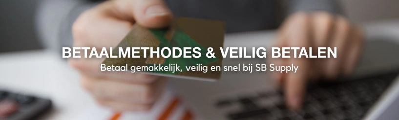 Betaalmethodes & Veilig betalen bij SB Supply Betaalmethodes-Veilig-betalen-SBSupply