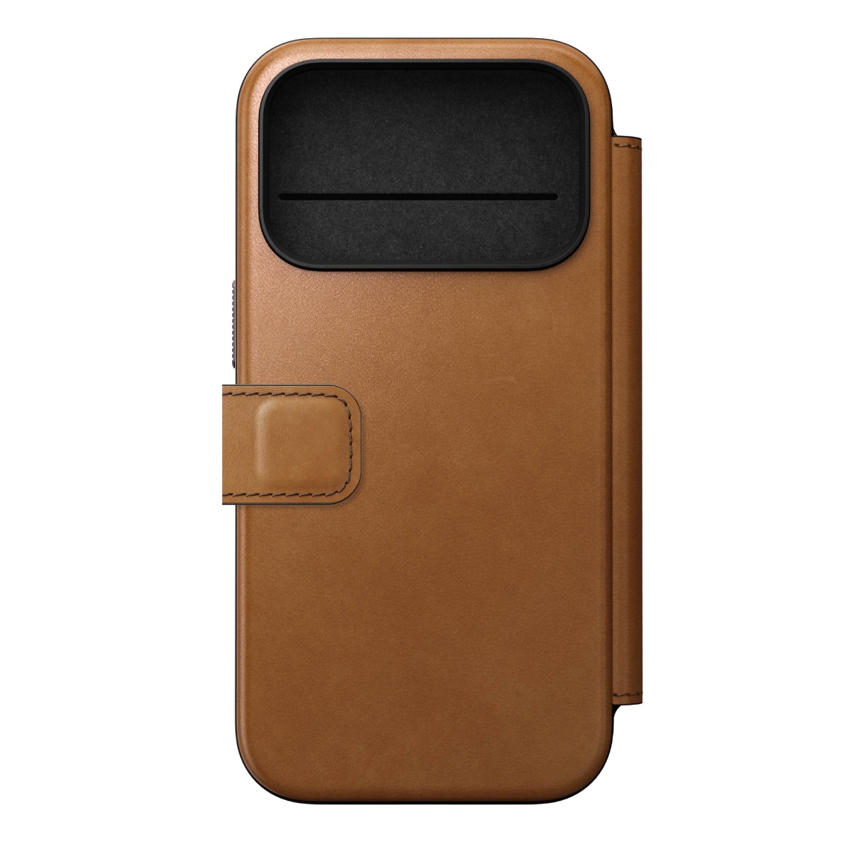 Nomad Modern Leather Folio iPhone 17 Pro English Tan - NM014179858