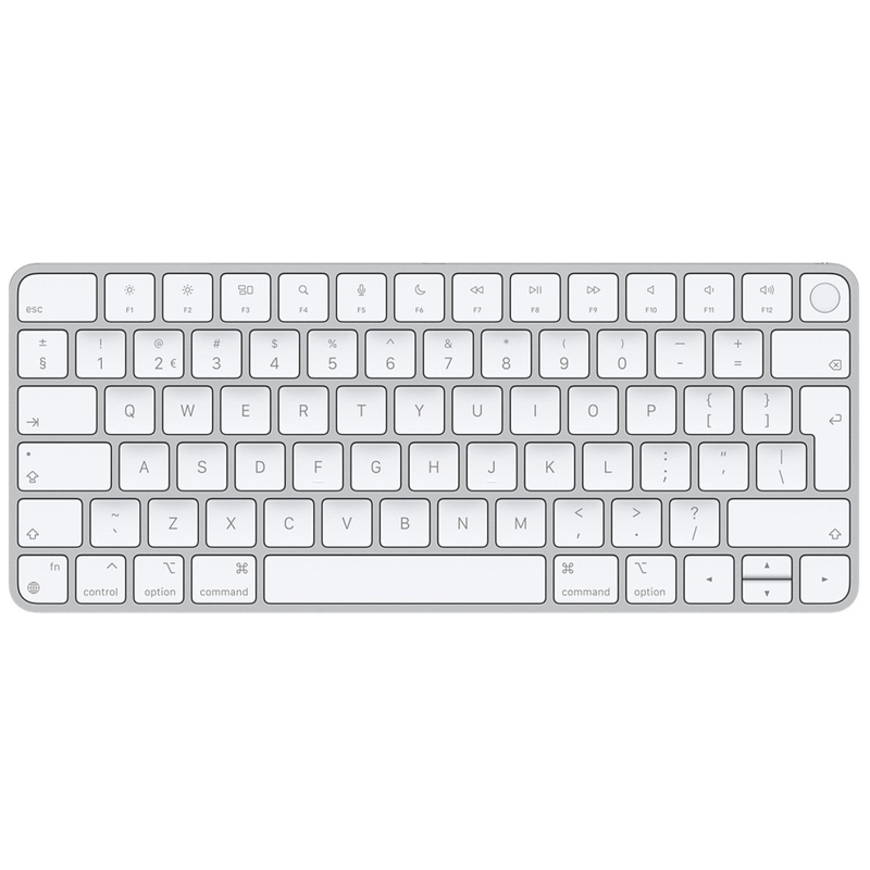 Apple Magic Keyboard with Touch ID QWERTZ White