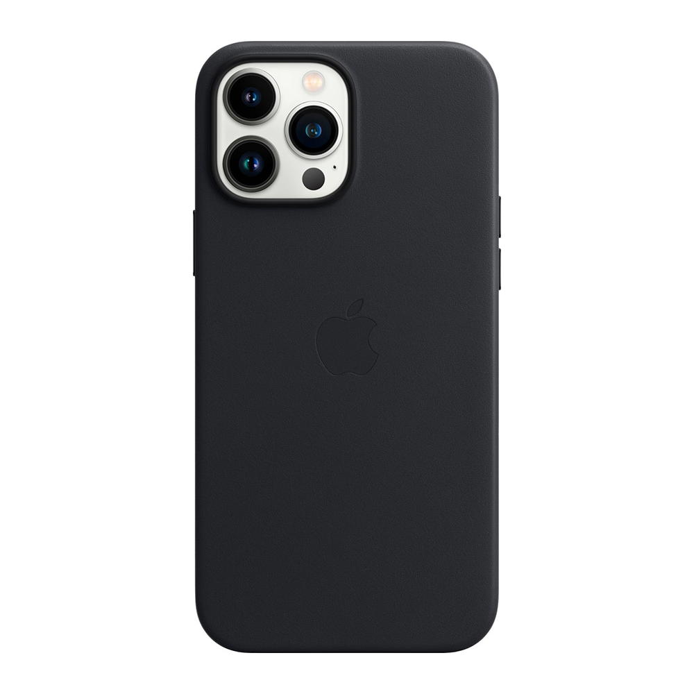 Apple - Coque iPhone 13 Pro Max en cuir - Noir