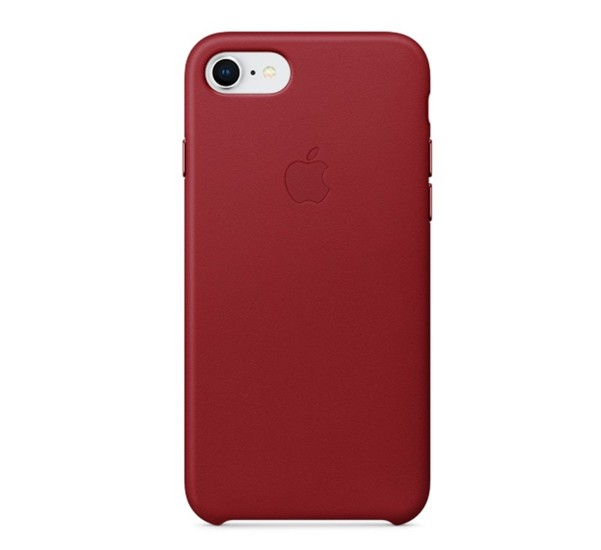 Apple - Coques iPhone 7 / 8 / SE 2020  en cuir - Rouge