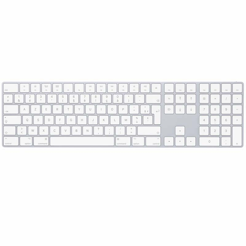 Apple Magic Keyboard with Numeric Keypad AZERTY Aluminium