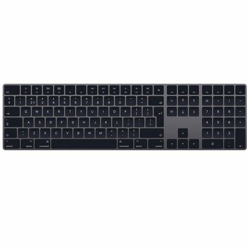Apple Magic Keyboard with Numeric Keypad QWERTY INT Space Grey