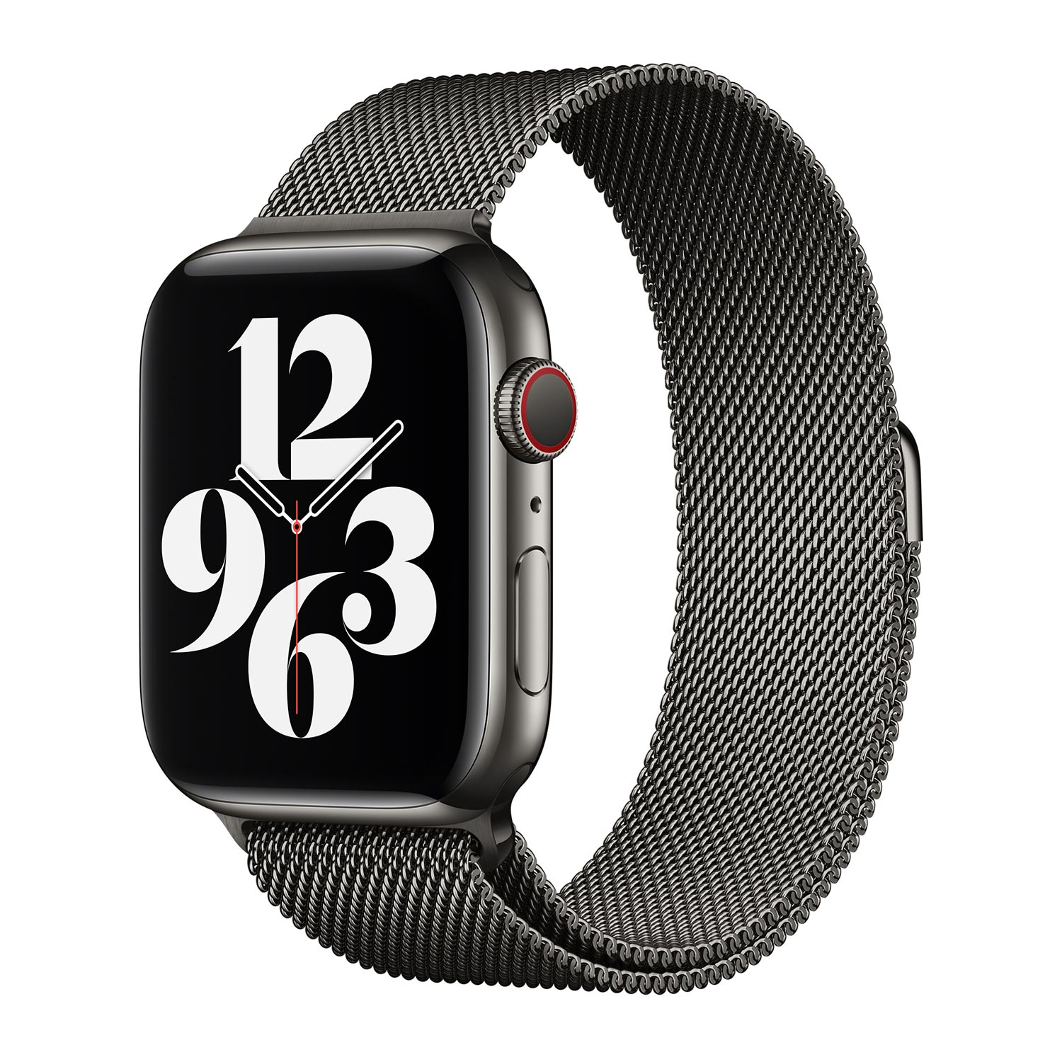 Apple Bracelet boucle milanaise Apple Watch 38mm / 40mm / 41mm - Graphite