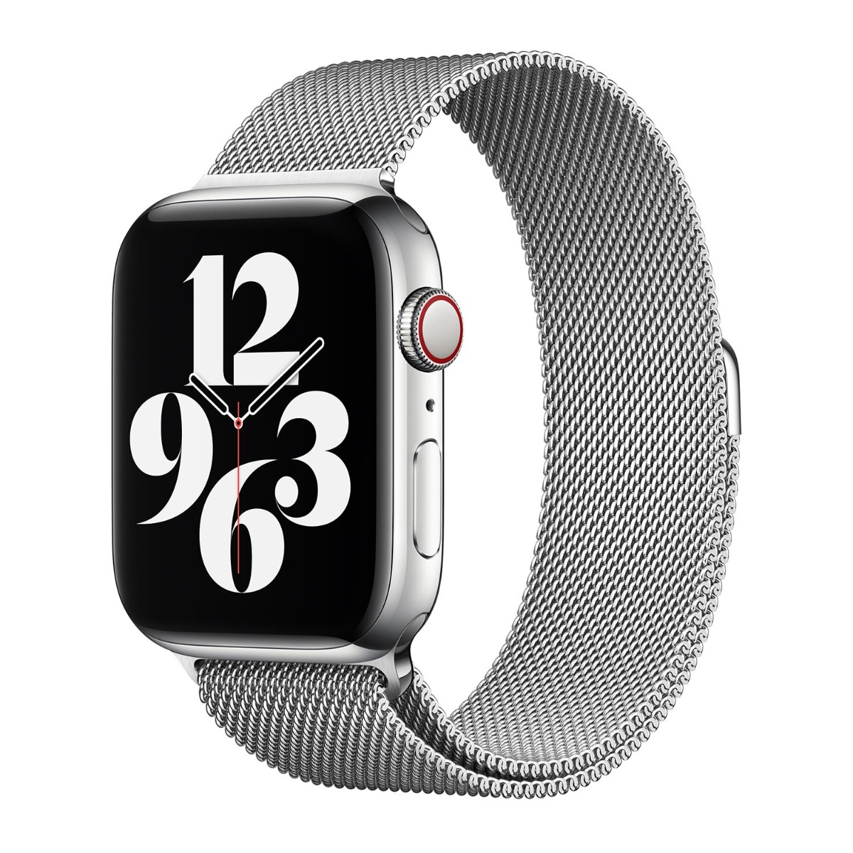 Apple Boucle Milanaise pour Apple Watch 38mm / 40mm / 41mm - Argent