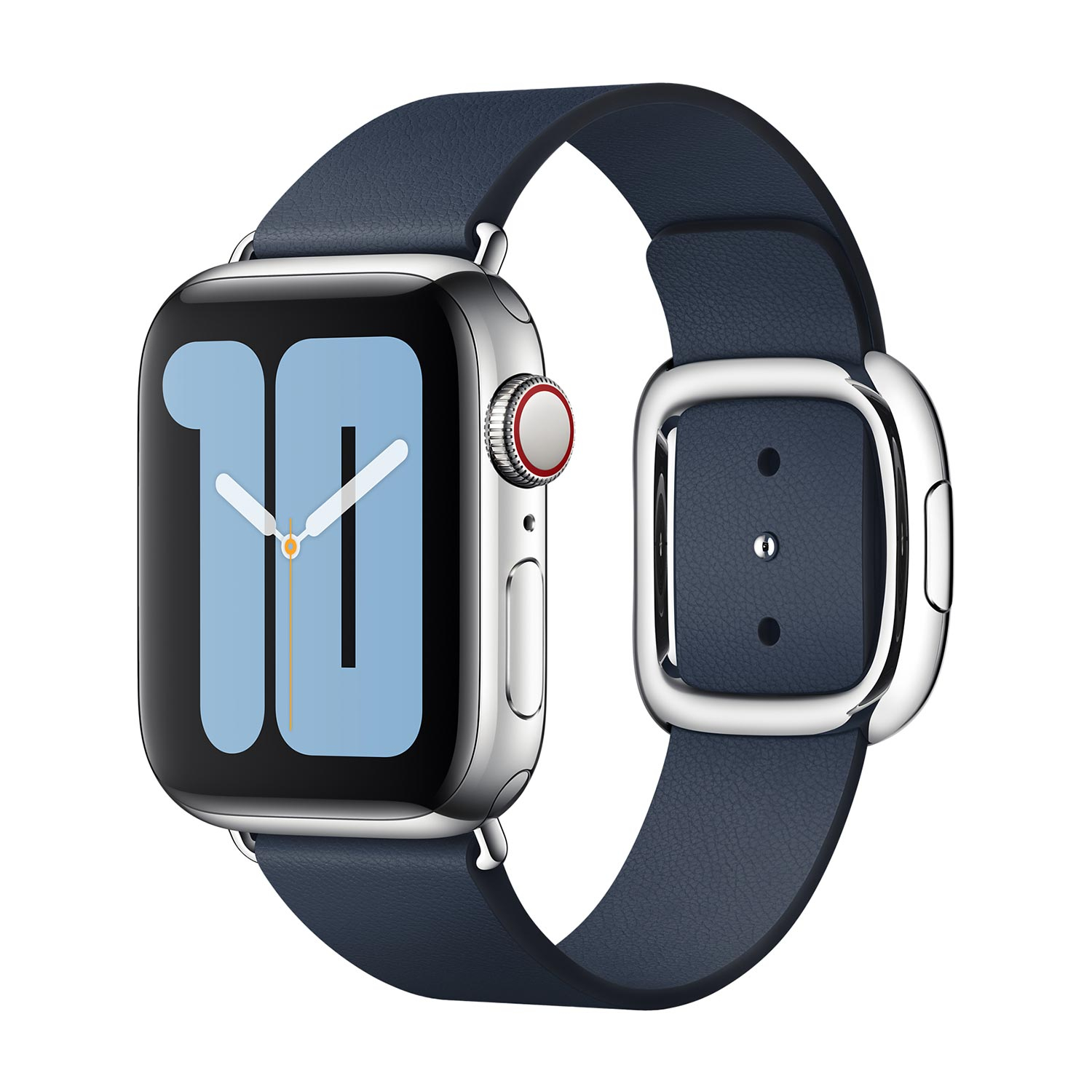 Apple - Bracelet Apple Watch 38mm / 40mm - Boucle moderne - Large - Deep Sea Blue